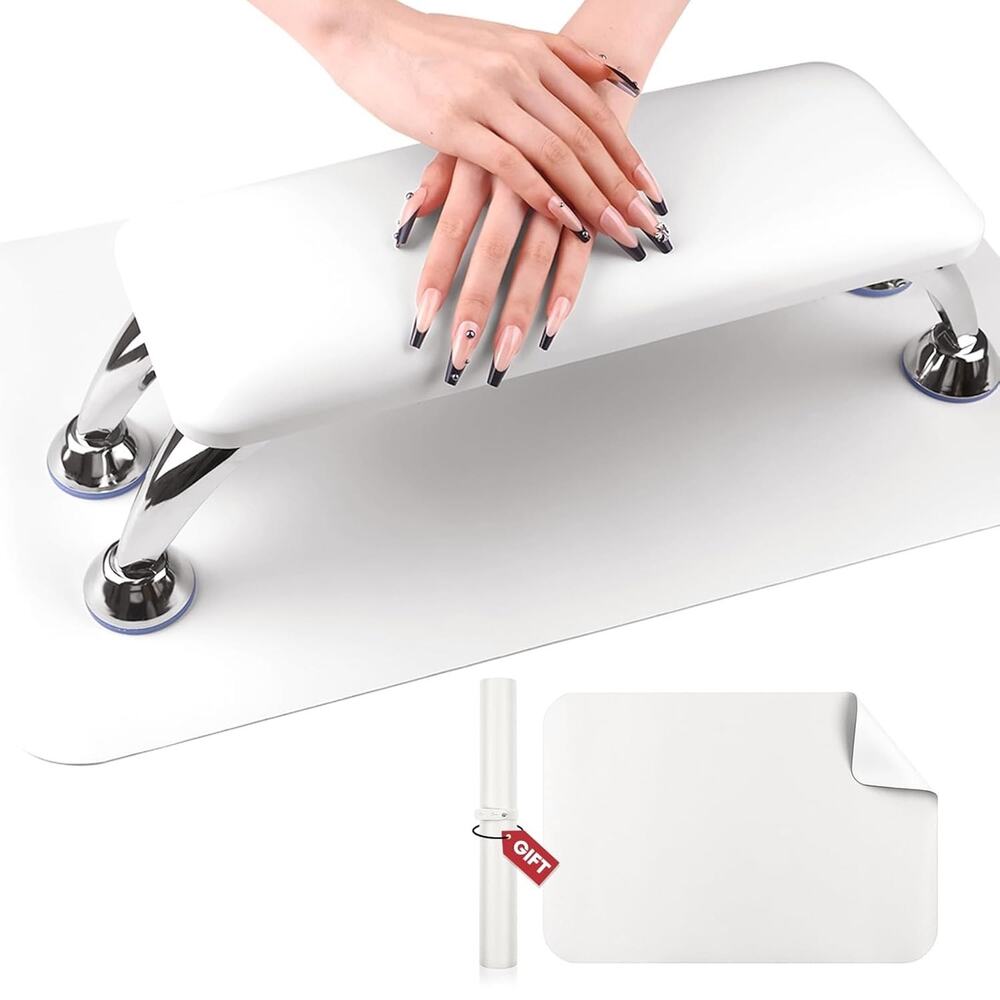 SAVILAND Arm Rest for Nails Tech Professional: 15.7" Full-Length Nail Arm Rest f